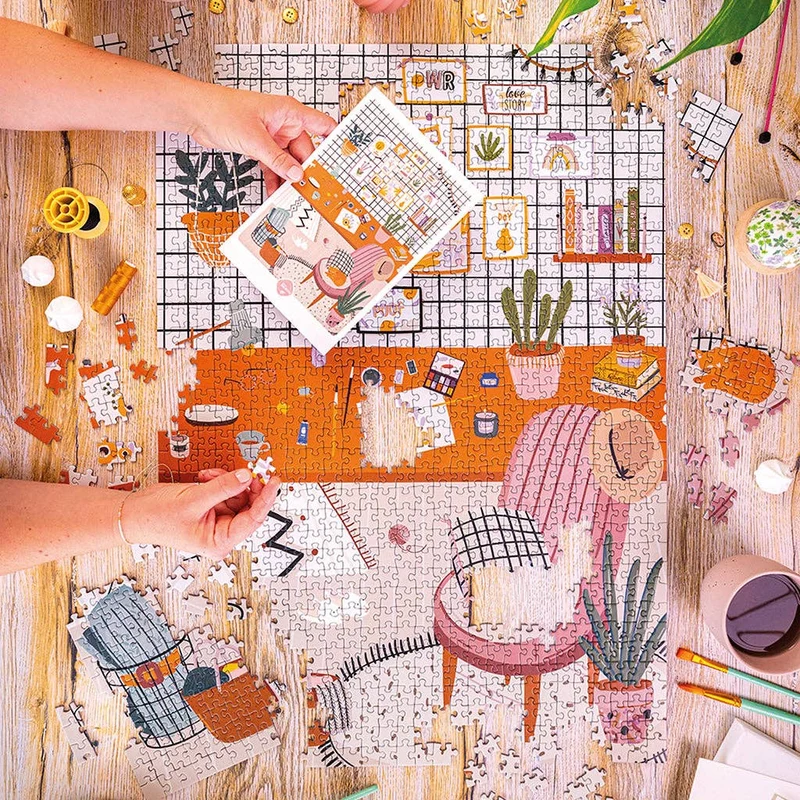 Puzzle 1000 pièces L'atelier Maison Joliette