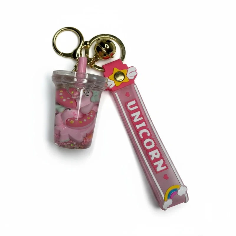 Porte-Clés Donut Flottant Kawaii Accessoire Mignon & Original Bubble-tea