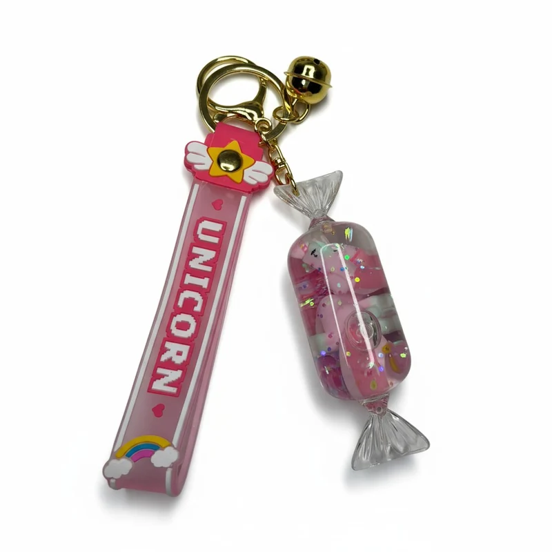 Porte-Clés Donut Flottant Kawaii Accessoire Mignon & Cadeau Original Bonbon