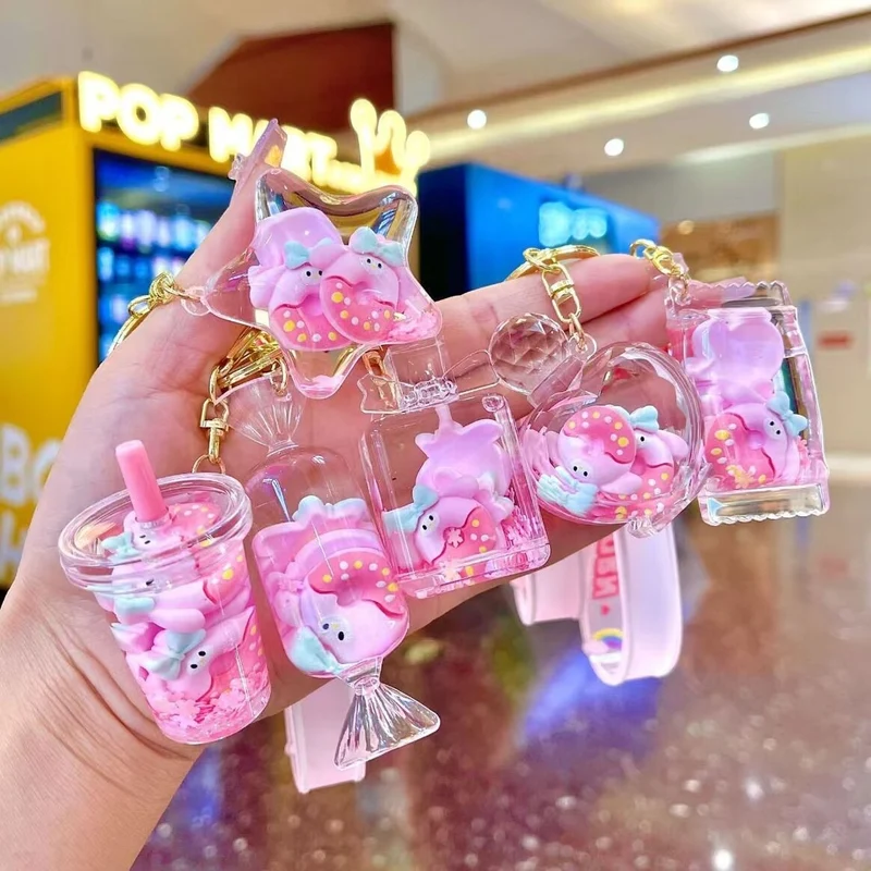 Porte-Clés Donut Flottant Kawaii Accessoire Mignon & Cadeau Original Bonbon