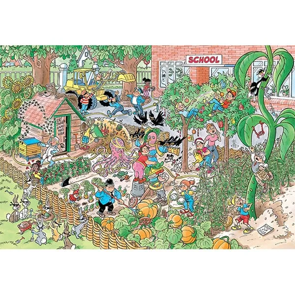 JvH Junior #18, Le jardin de l’école (360 pcs)