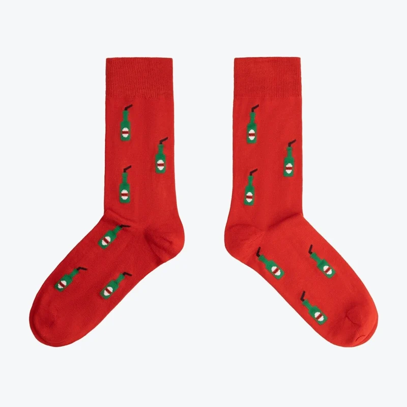 Chaussettes & Boxer Bière en Coton Bio – Cadeau Homme Original