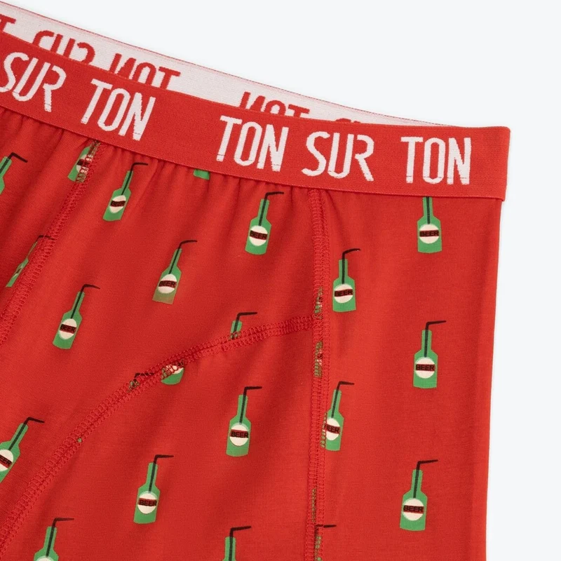 Chaussettes & Boxer Bière en Coton Bio – Cadeau Homme Original