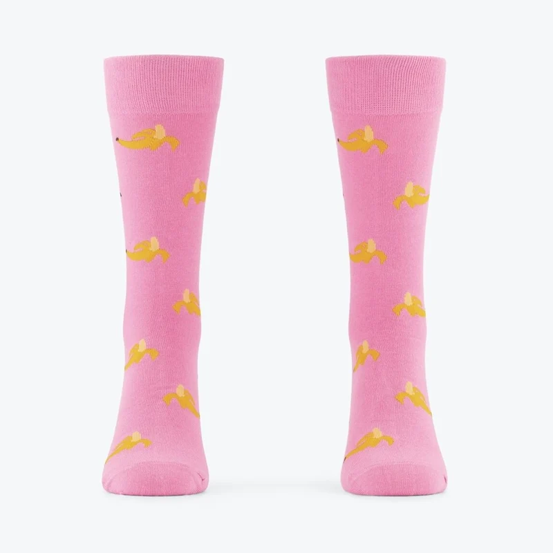 Chaussettes & Boxer Banane en Coton Bio – Cadeau Homme Original
