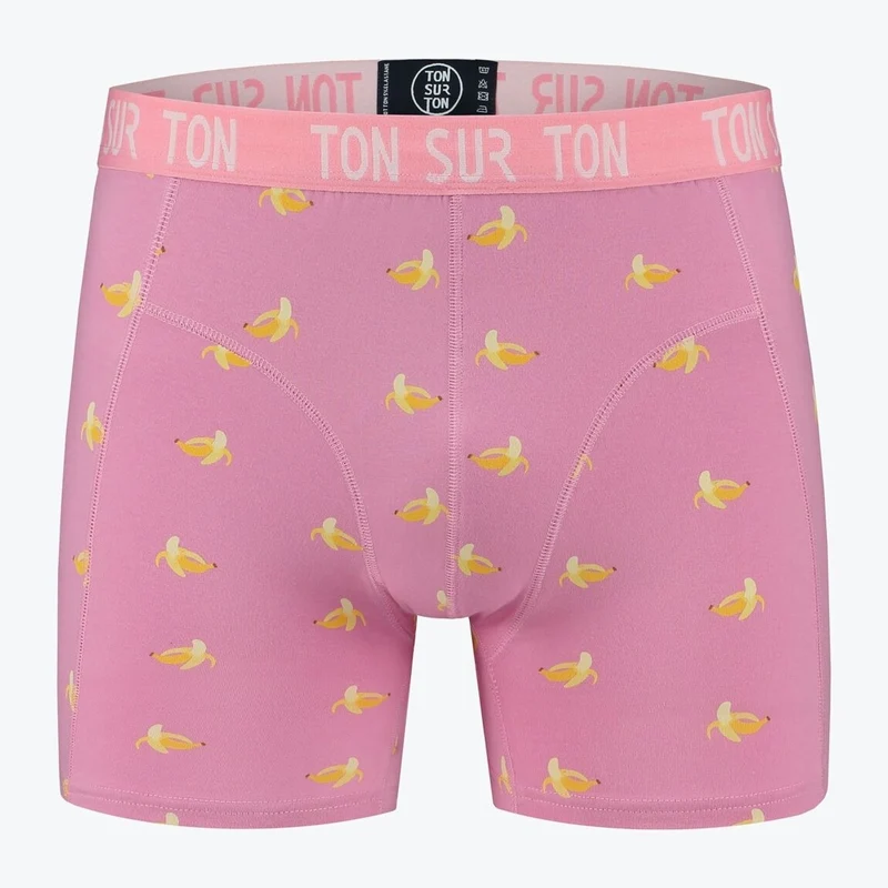 Chaussettes & Boxer Banane en Coton Bio – Cadeau Homme Original
