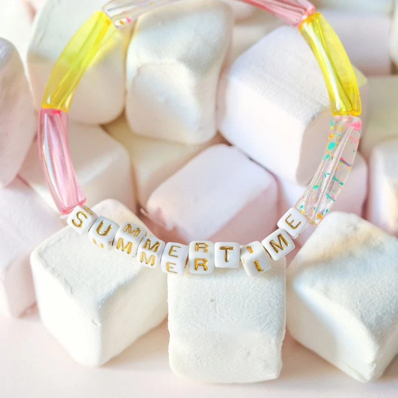 Maxi Boîte de Perles Bubble Tea – Kit Bijoux DIY Colorés 20 compartiments