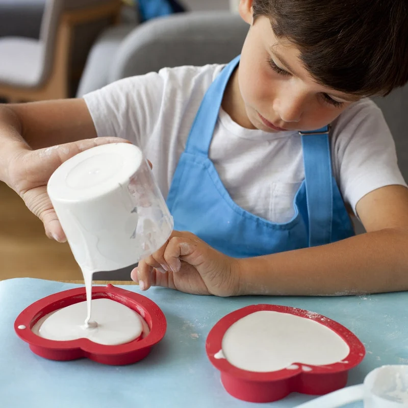 Atelier créatif Boîte Cœur | Kit DIY mako moulages – Boîte à bijoux à fabriquer