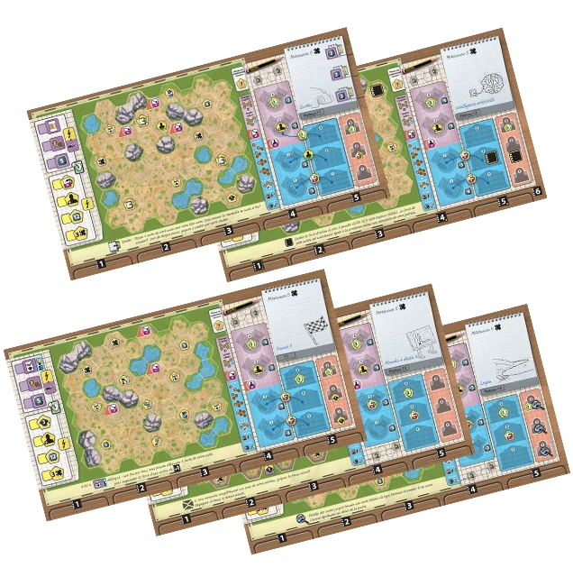 Ark Nova Pack plateaux zoo recto/verso 2