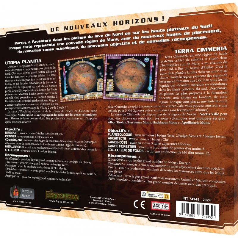 Terraforming Mars Utopia & Cimmeria