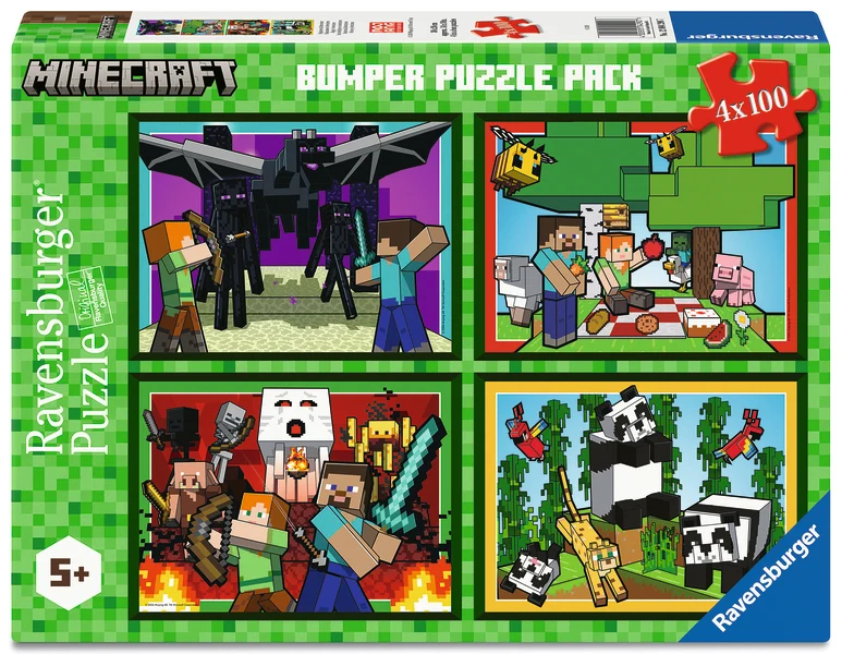 Minecraft (4x100 pcs)