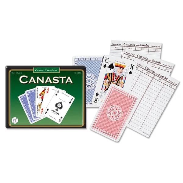 Cartes: Jeux doubles - Canasta (ML)