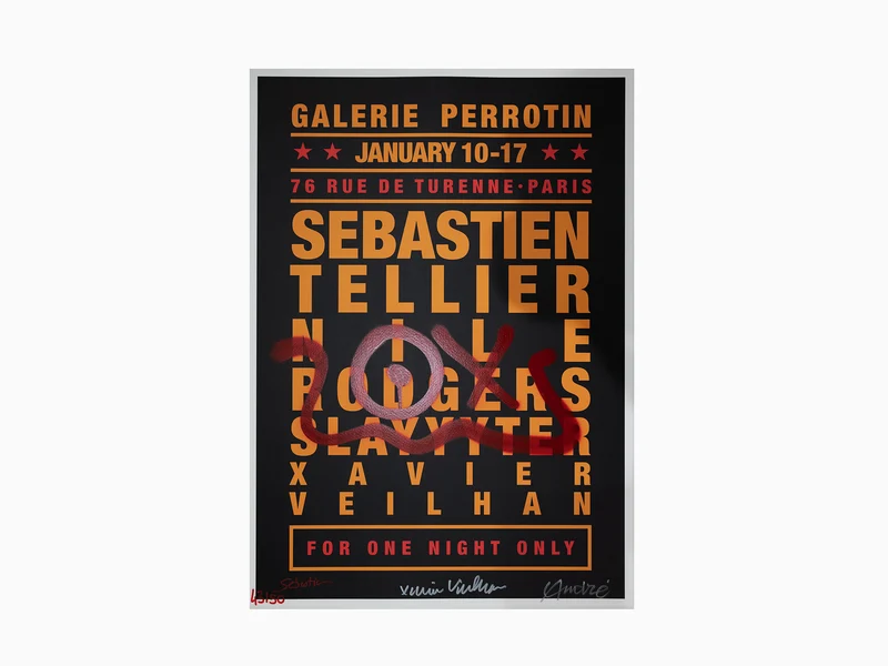 André - Galerie Perrotin One Night Only 2026 (amélioré à la main)