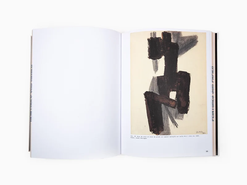 Pierre Soulages - Une autre lumière, peintures sur papier