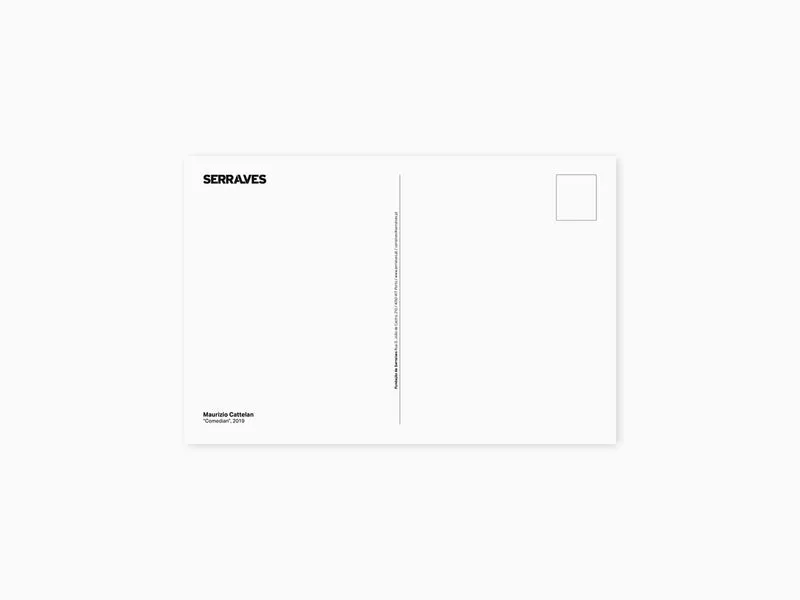 Maurizio Cattelan - Comédien, 2019 Carte postale