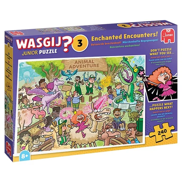Wasgij Junior #3, Rencontres enchantées ! (240 pcs)