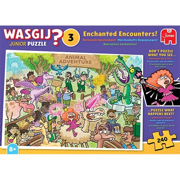 Wasgij Junior #3, Rencontres enchantées ! (240 pcs)