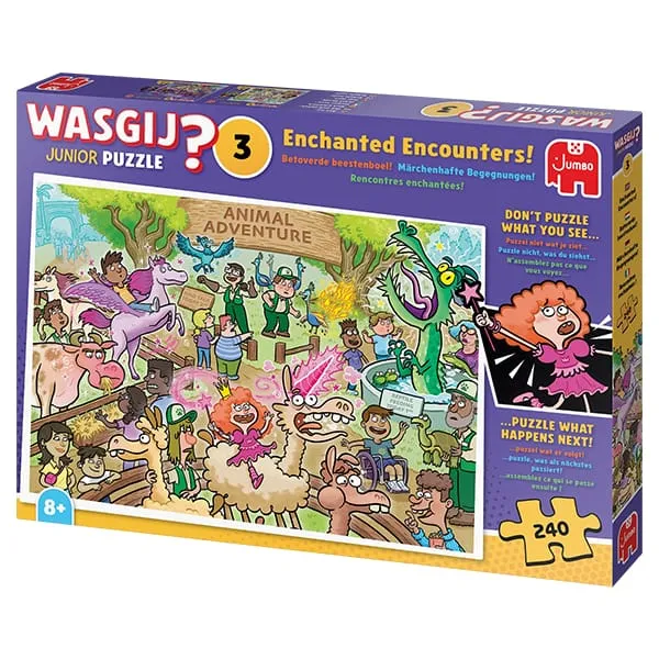 Wasgij Junior #3, Rencontres enchantées ! (240 pcs)