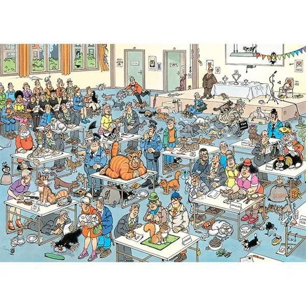 Concours de beauté félin, JvH (1000 pcs)
