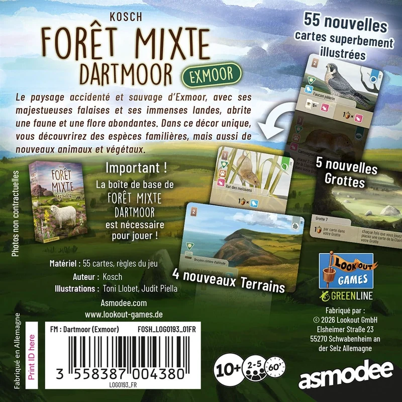 Foret Mixte - Dartmoor: Exmoor (FR)