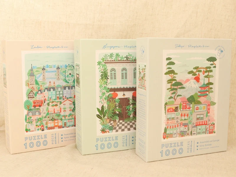 Puzzle London 1000 Pièces – Hoglet & Co x La Petite Épicerie | Collection Quatre Coins