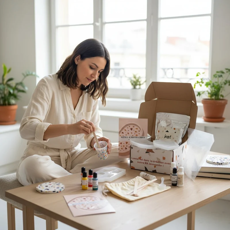 Kit Jesmonite complet - Terrazzo