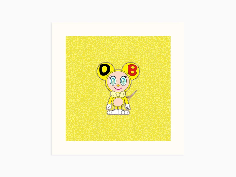 Takashi Murakami - DOB 2021 Jaune