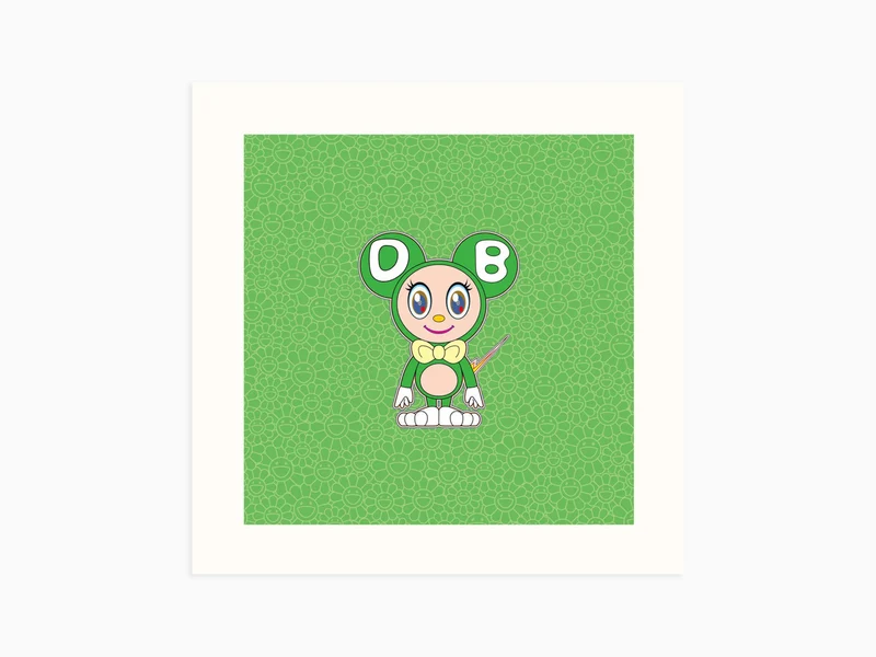 Takashi Murakami - DOB 2021 Vert Vert