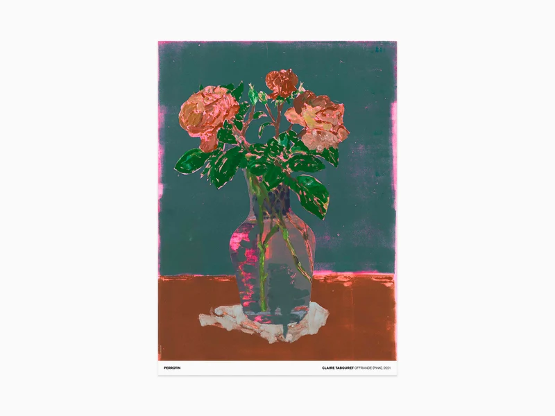 Claire Tabouret Offrande (rose) ( poster standard)