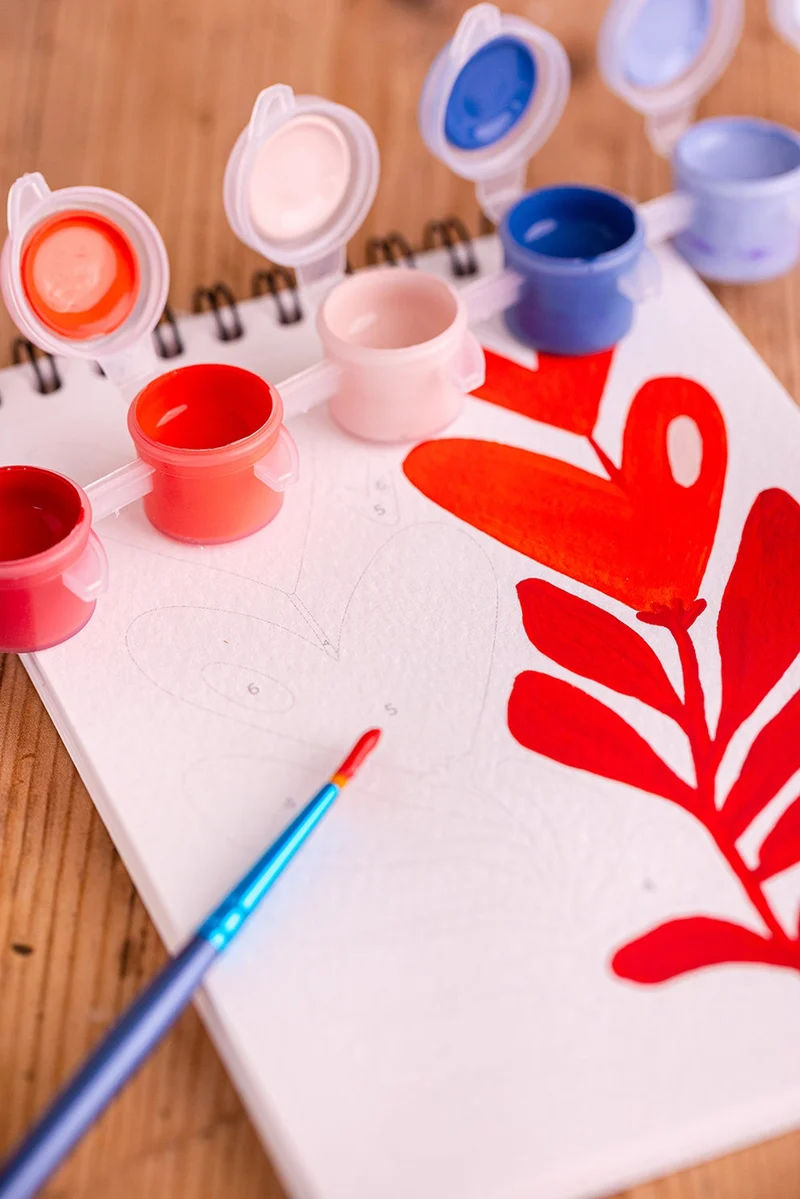 Peinture par numéros – Mi Amor | Maison Joliette | Kit créatif écoresponsable
