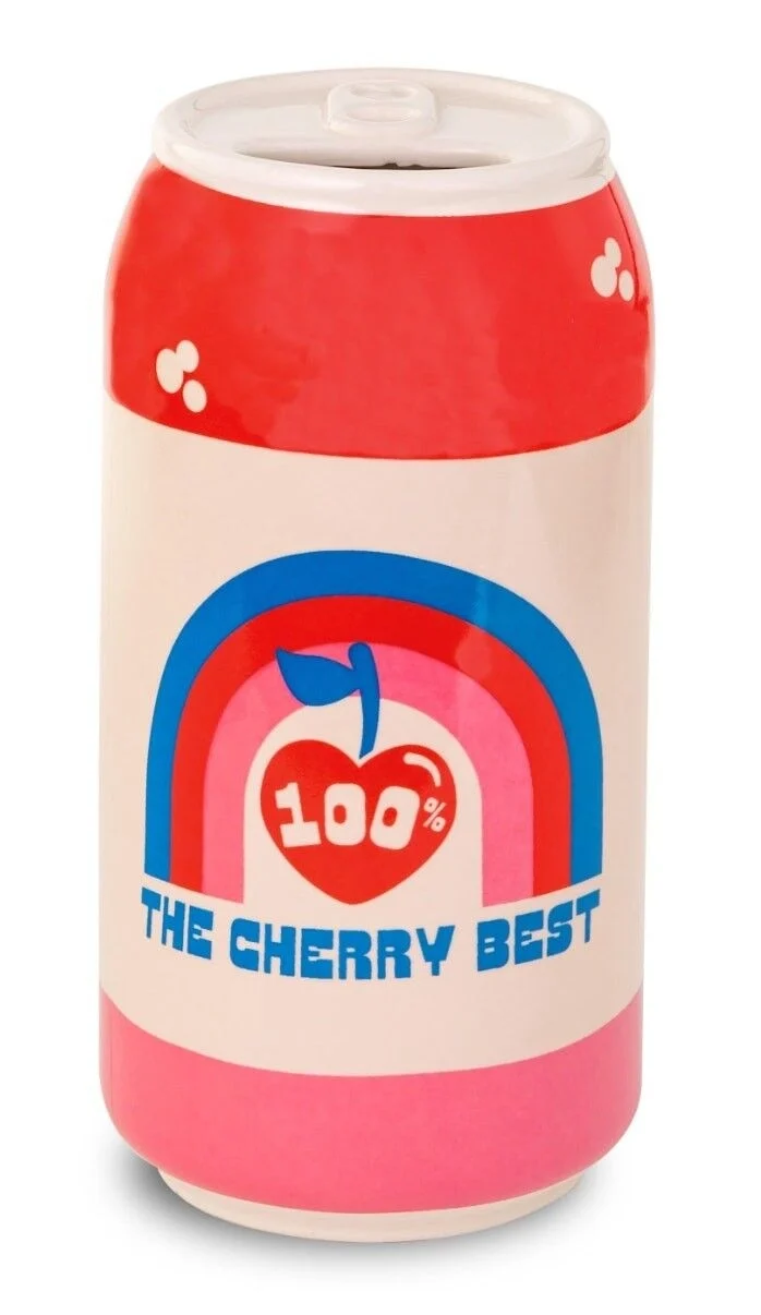 Vase en Céramique Ban.do – Soda à la Crème "Lucky Cherry"