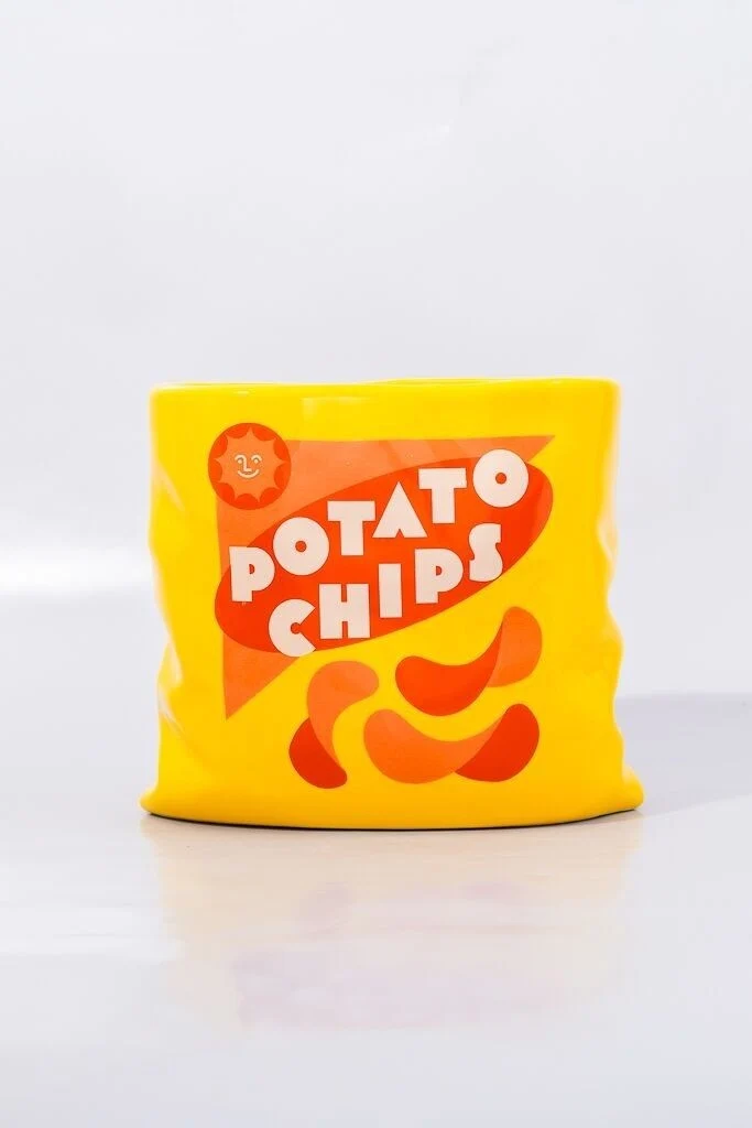 Vase fun et décalé Paquet de Chips - Ban.do