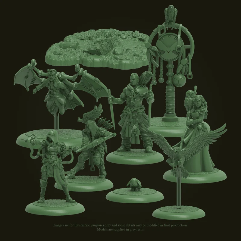 Guild Ball - The Falconers: Daughter of Falcons