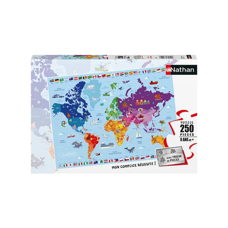 Carte du monde (250 pcs)