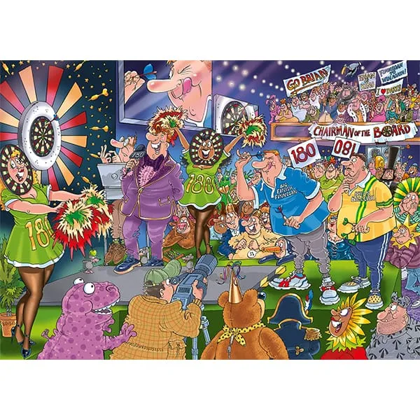 Wasgij Mystery 30, En plein dans le mille! (1000 pcs)