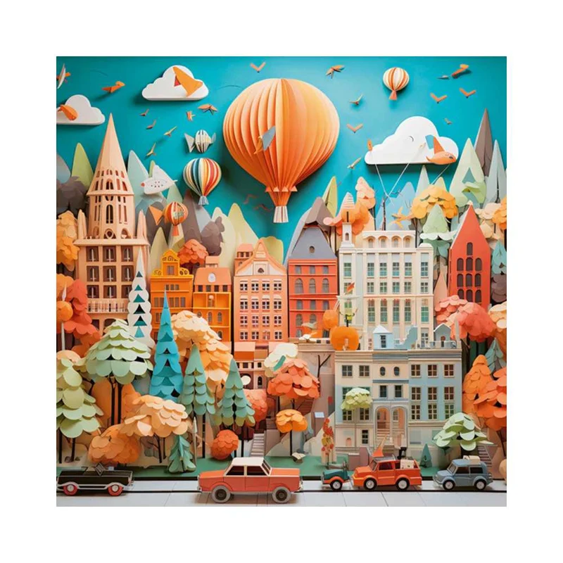 Townscape, Paper-Like (1000 pcs)