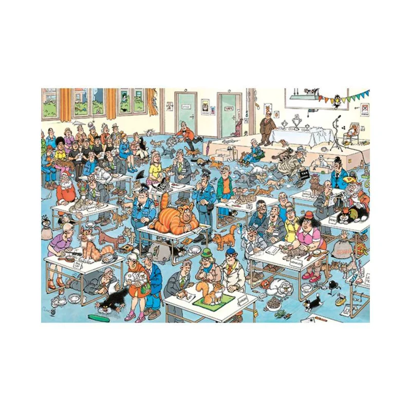 Concours de beauté felin,JvH (2000 pcs)