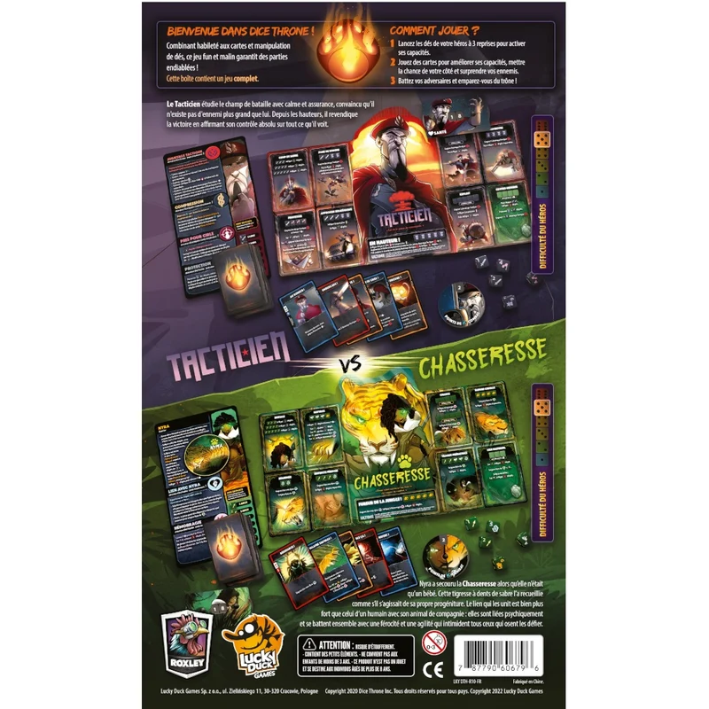 Dice Throne - S2 Tacticien Chasseresse