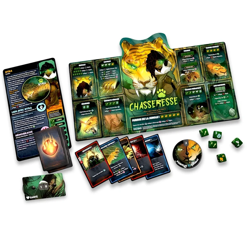 Dice Throne - S2 Tacticien Chasseresse