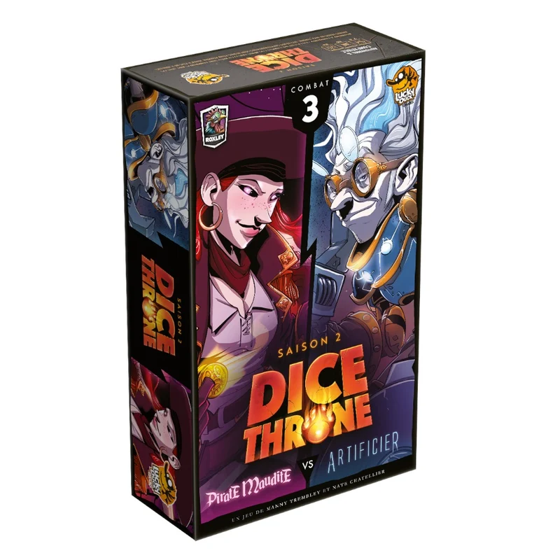 Dice Throne - S2 Pirate maudite vs Artificier