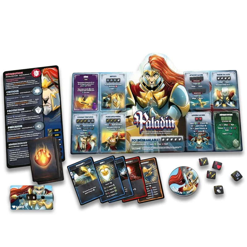 Dice Throne - S1 Moine vs Paladin