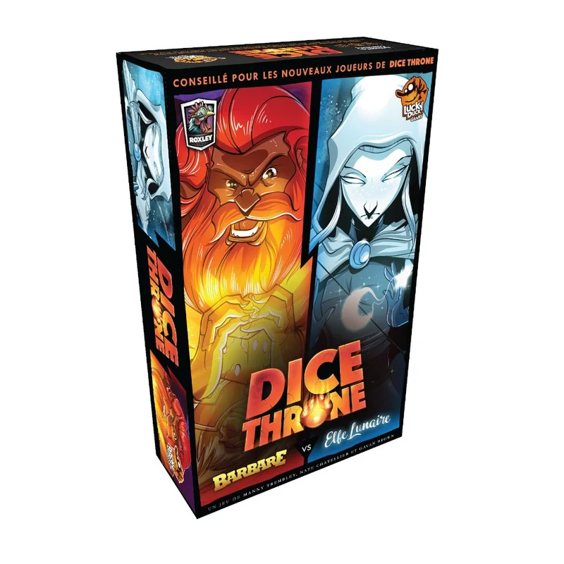 Dice Throne - S1 Barbare vs Elfe Lunaire