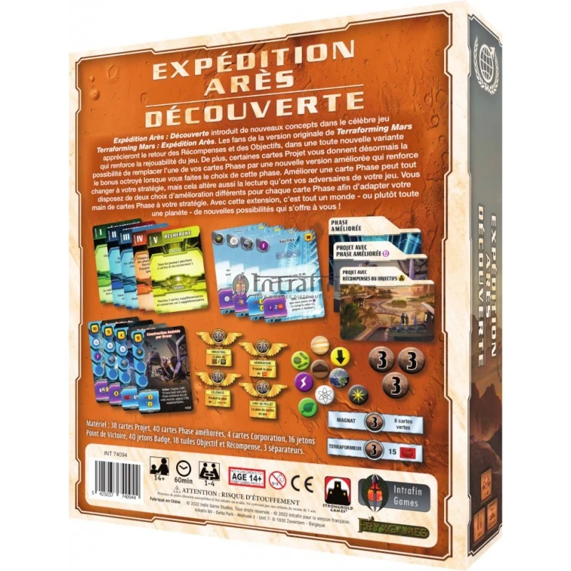 Terraforming Mars Expédition Ares - Découverte