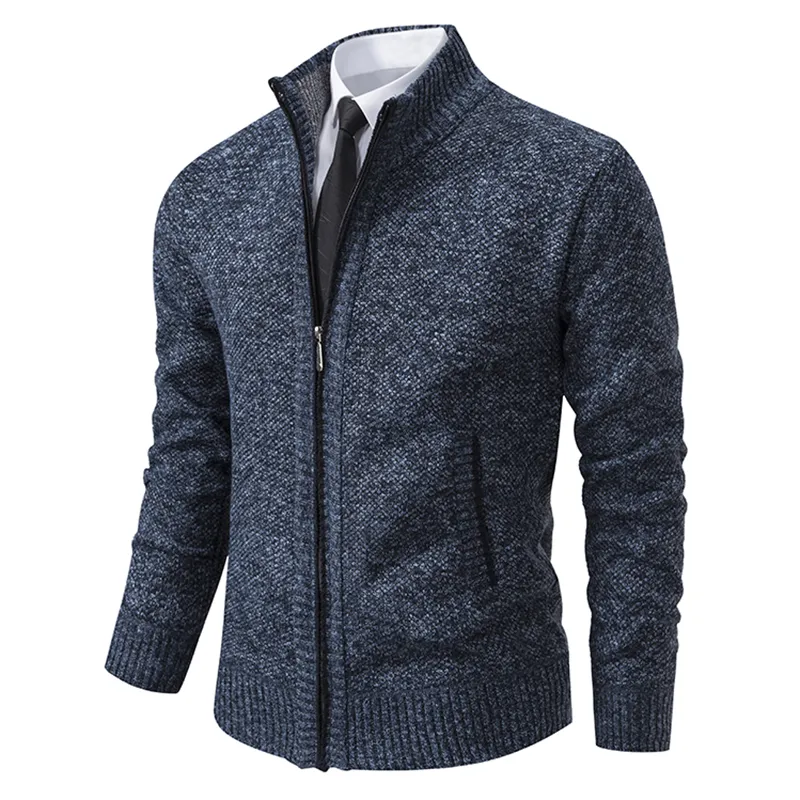 Gilet élégant avec fermeture zip et double poche pour homme