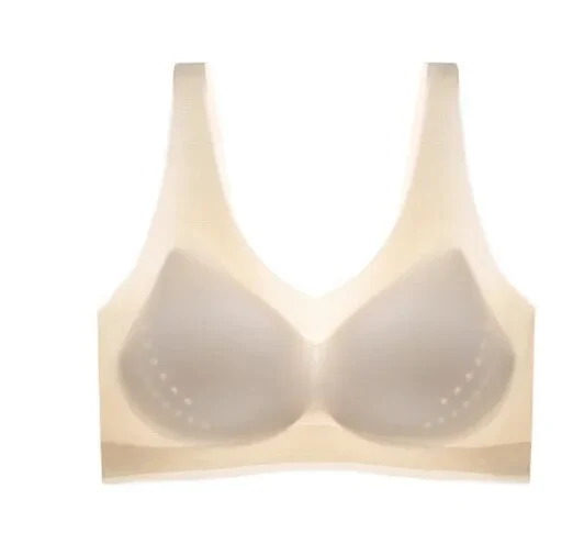 Brassière en Soie Glacée sans couture & 100% respirante