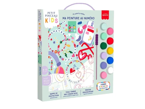 Petit Pinceau Kids Besties – Peinture au Numéro Enfant 9 à 13 Ans | Emilie Gauvrit