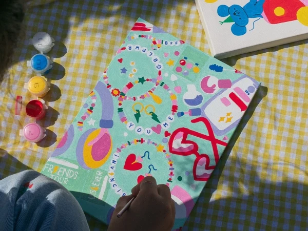 Petit Pinceau Kids Besties – Peinture au Numéro Enfant 9 à 13 Ans | Emilie Gauvrit