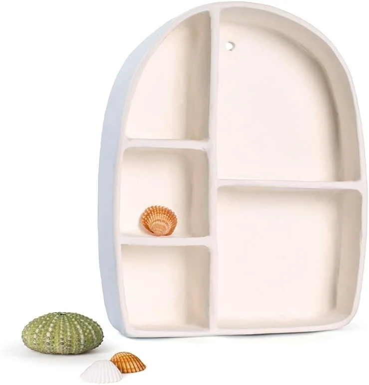Kit DIY Étagère en Argile – Jovi Air Dry Shelf | Loisir créatif enfant & adulte – Pâte autodurcissante + Peintures & Outils