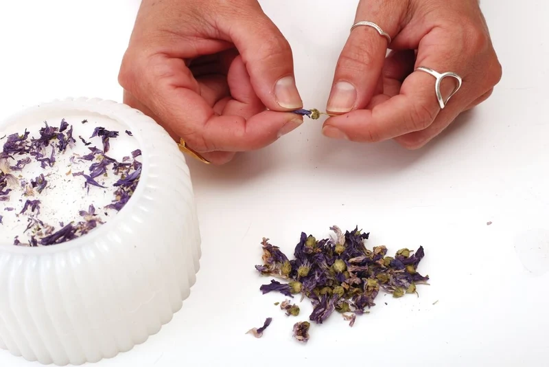 Kit DIY Bougie Éternelle – Bougie Rechargeable Florale à Fabriquer