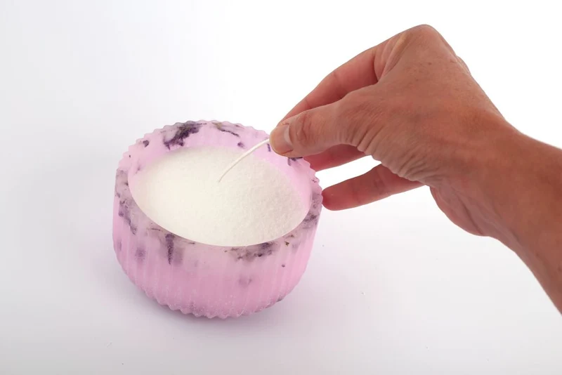 Kit DIY Bougie Éternelle – Bougie Rechargeable Florale à Fabriquer