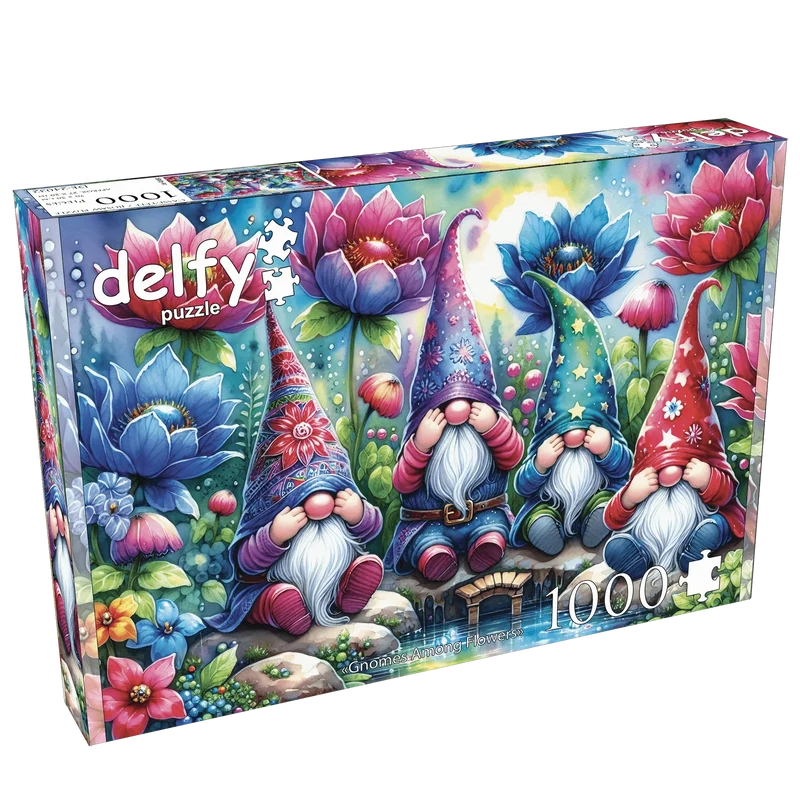 Gnomes Among Flowers (1000 pcs)